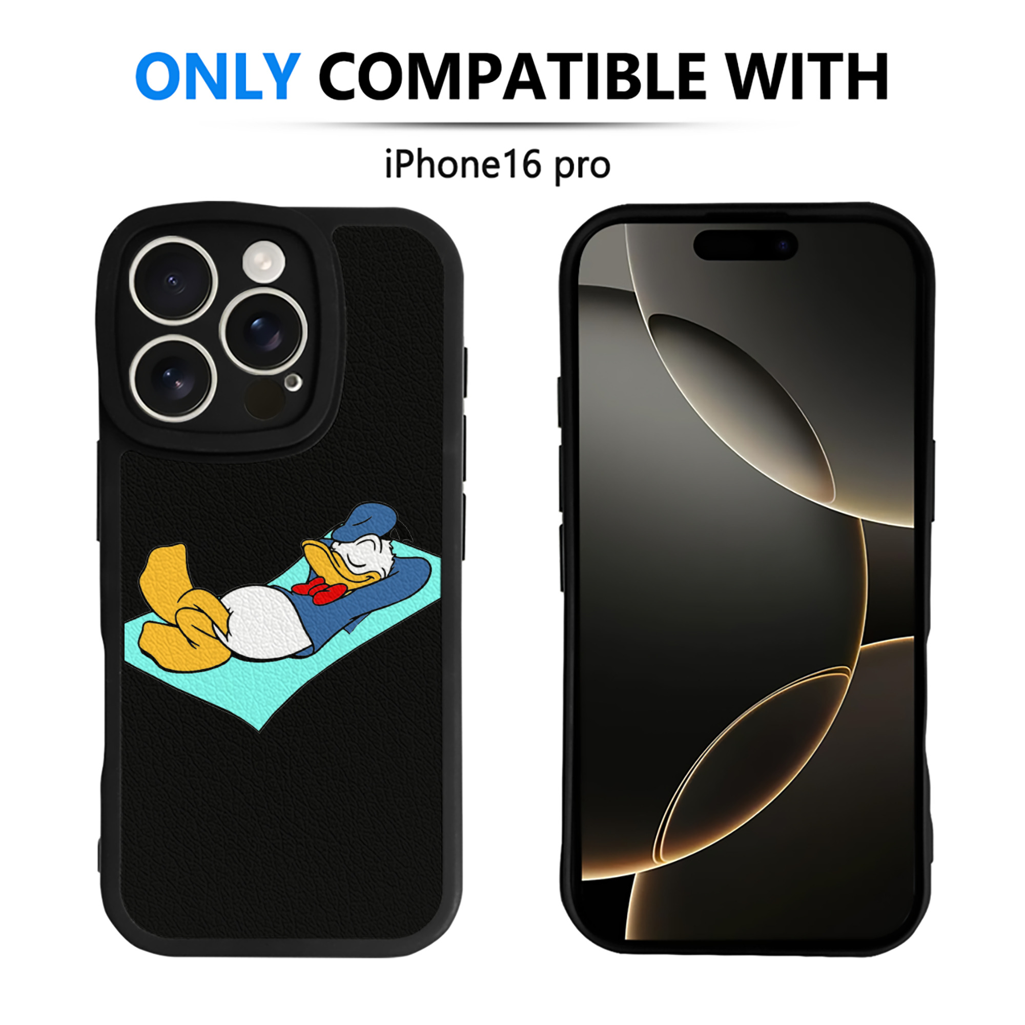（画像用） ミッキーマウス Mickey Mouse 【iPhone 16シリーズ対応】シリコンスマホケース（レザー調） 材質：シリコン